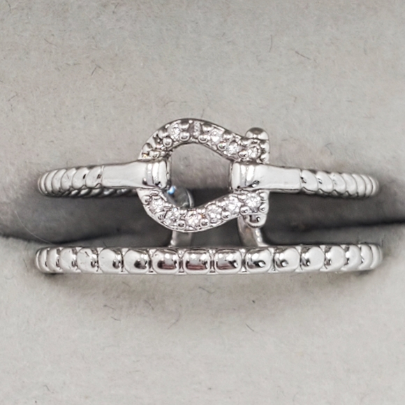 Jewelry - Buckle - Horseshoe Adjustable Ring